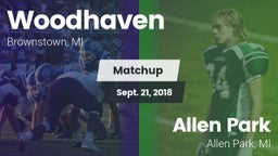 Matchup: Woodhaven High vs. Allen Park  2018