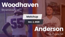Matchup: Woodhaven High vs. Anderson  2020