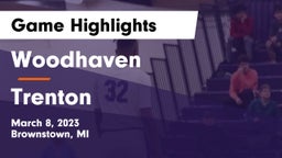 Woodhaven  vs Trenton  Game Highlights - March 8, 2023