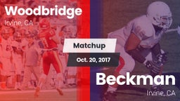Matchup: Woodbridge High vs. Beckman  2017