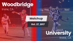 Matchup: Woodbridge High vs. University  2017
