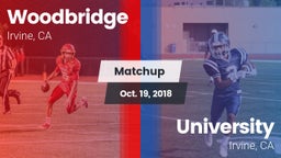 Matchup: Woodbridge High vs. University  2018