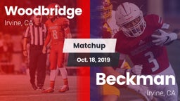 Matchup: Woodbridge High vs. Beckman  2019