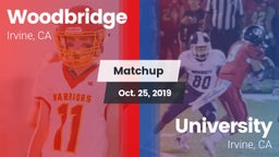 Matchup: Woodbridge High vs. University  2019