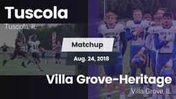 Matchup: Tuscola  vs. Villa Grove-Heritage 2018