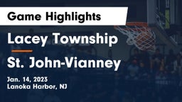 Lacey Township  vs St. John-Vianney  Game Highlights - Jan. 14, 2023