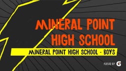 Mineral Point football highlights Mineral Point High School
