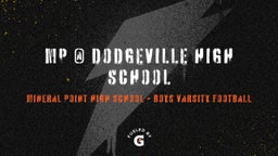 Mineral Point football highlights MP @ Dodgeville High School