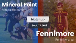 Matchup: Mineral Point High vs. Fennimore  2019