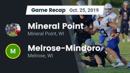 Recap: Mineral Point  vs. Melrose-Mindoro  2019