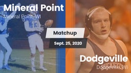 Matchup: Mineral Point High vs. Dodgeville  2020