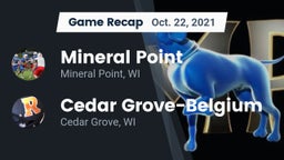Recap: Mineral Point  vs. Cedar Grove-Belgium  2021