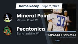 Recap: Mineral Point  vs. Pecatonica  2022