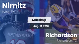 Matchup: Nimitz  vs. Richardson  2018