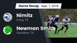 Recap: Nimitz  vs. Newman Smith  2018