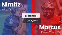 Matchup: Nimitz  vs. Marcus  2018