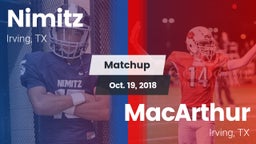 Matchup: Nimitz  vs. MacArthur  2018