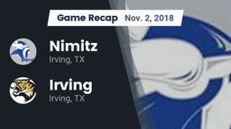Recap: Nimitz  vs. Irving  2018