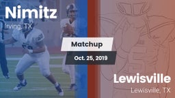 Matchup: Nimitz  vs. Lewisville  2019
