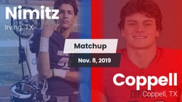 Matchup: Nimitz  vs. Coppell  2019