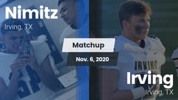 Matchup: Nimitz  vs. Irving  2020