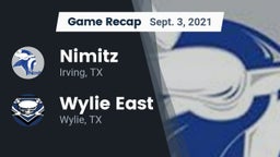 Recap: Nimitz  vs. Wylie East  2021