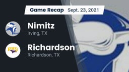 Recap: Nimitz  vs. Richardson  2021