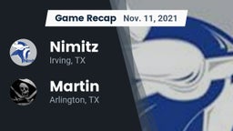 Recap: Nimitz  vs. Martin  2021