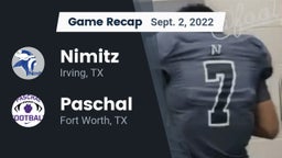 Recap: Nimitz  vs. Paschal  2022