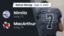 Recap: Nimitz  vs. MacArthur  2022