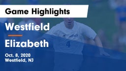 Westfield  vs Elizabeth  Game Highlights - Oct. 8, 2020