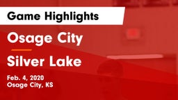 Osage City  vs Silver Lake  Game Highlights - Feb. 4, 2020