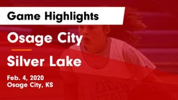 Osage City  vs Silver Lake  Game Highlights - Feb. 4, 2020