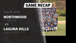 Recap: Northwood  vs. Laguna Hills  2016