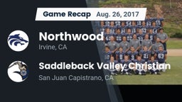 Recap: Northwood  vs. Saddleback Valley Christian  2017