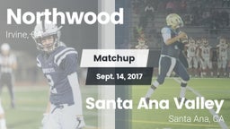 Matchup: Northwood High vs. Santa Ana Valley  2017