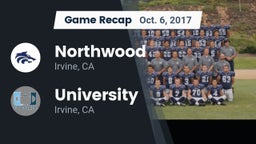 Recap: Northwood  vs. University  2017
