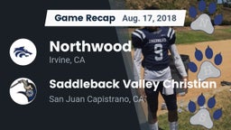 Recap: Northwood  vs. Saddleback Valley Christian  2018