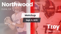 Matchup: Northwood High vs. Troy  2019