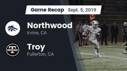 Recap: Northwood  vs. Troy  2019