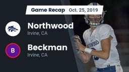 Recap: Northwood  vs. Beckman  2019