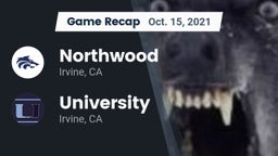 Recap: Northwood  vs. University  2021