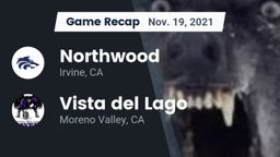 Recap: Northwood  vs. Vista del Lago  2021