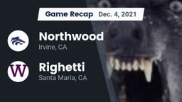 Recap: Northwood  vs. Righetti  2021