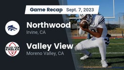 Recap: Northwood  vs. Valley View  2023