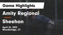 Amity Regional  vs Sheehan  Game Highlights - April 26, 2022
