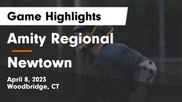 Amity Regional  vs Newtown  Game Highlights - April 8, 2023