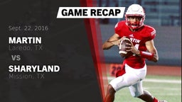 Recap: Martin  vs. Sharyland  2016