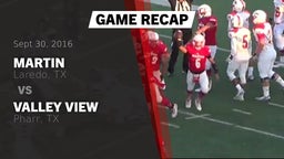 Recap: Martin  vs. Valley View  2016