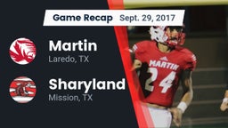 Recap: Martin  vs. Sharyland  2017